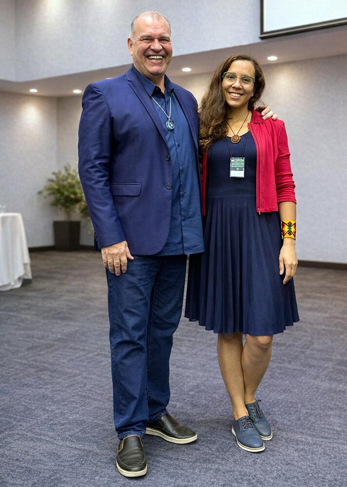 Joel Aleixo e Elis Domingos